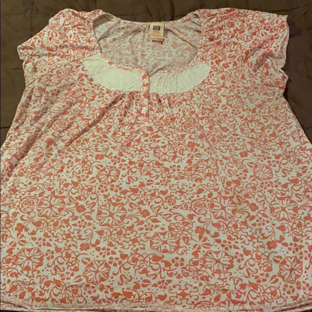 Plus Size Faded Glory top